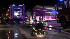 Feuer In Gleistal Agrar In Golmsdorf Bei Jena 00071